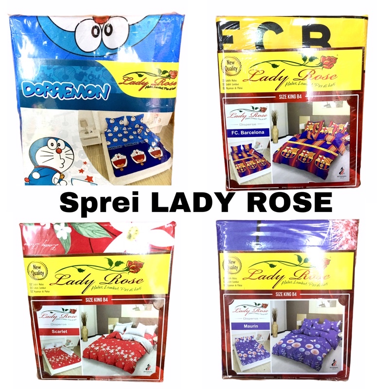 Sprei LADY ROSE King B4 180x200