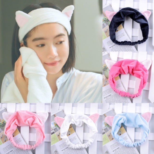 BANDO TELINGA KUCING / HEADBAND KUPING KUCING / BANDANA KUCING / BANDANA FACIAL RAMBUT