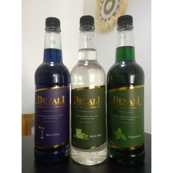 

Denali Syrup Mojito Mint Repack 100ml