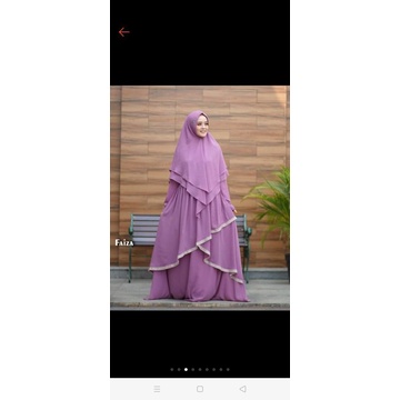 gamis syar'i clarisa by lubna