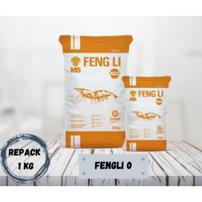 

Pelet udang Fengli Feng Li 0 kemasan 1kg