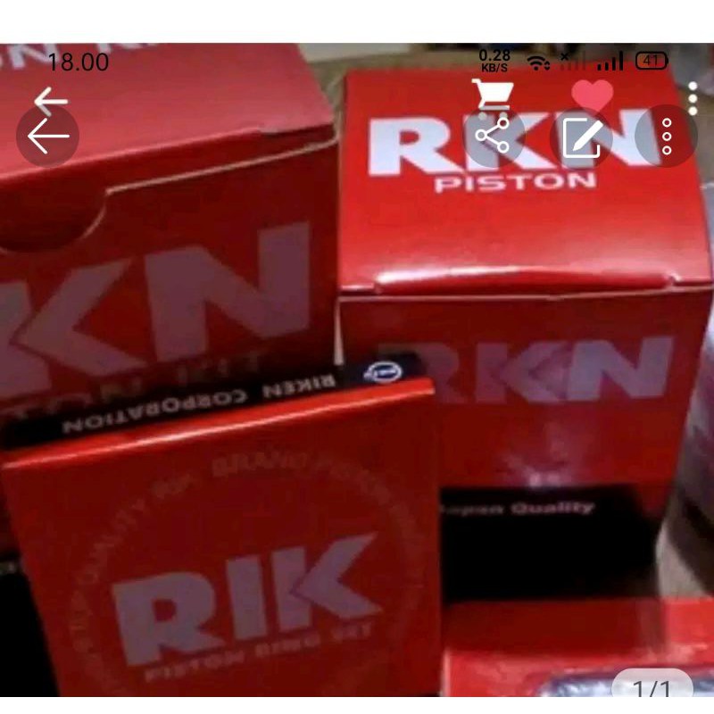 piston kit fizr force 1 os 125 150 175 200