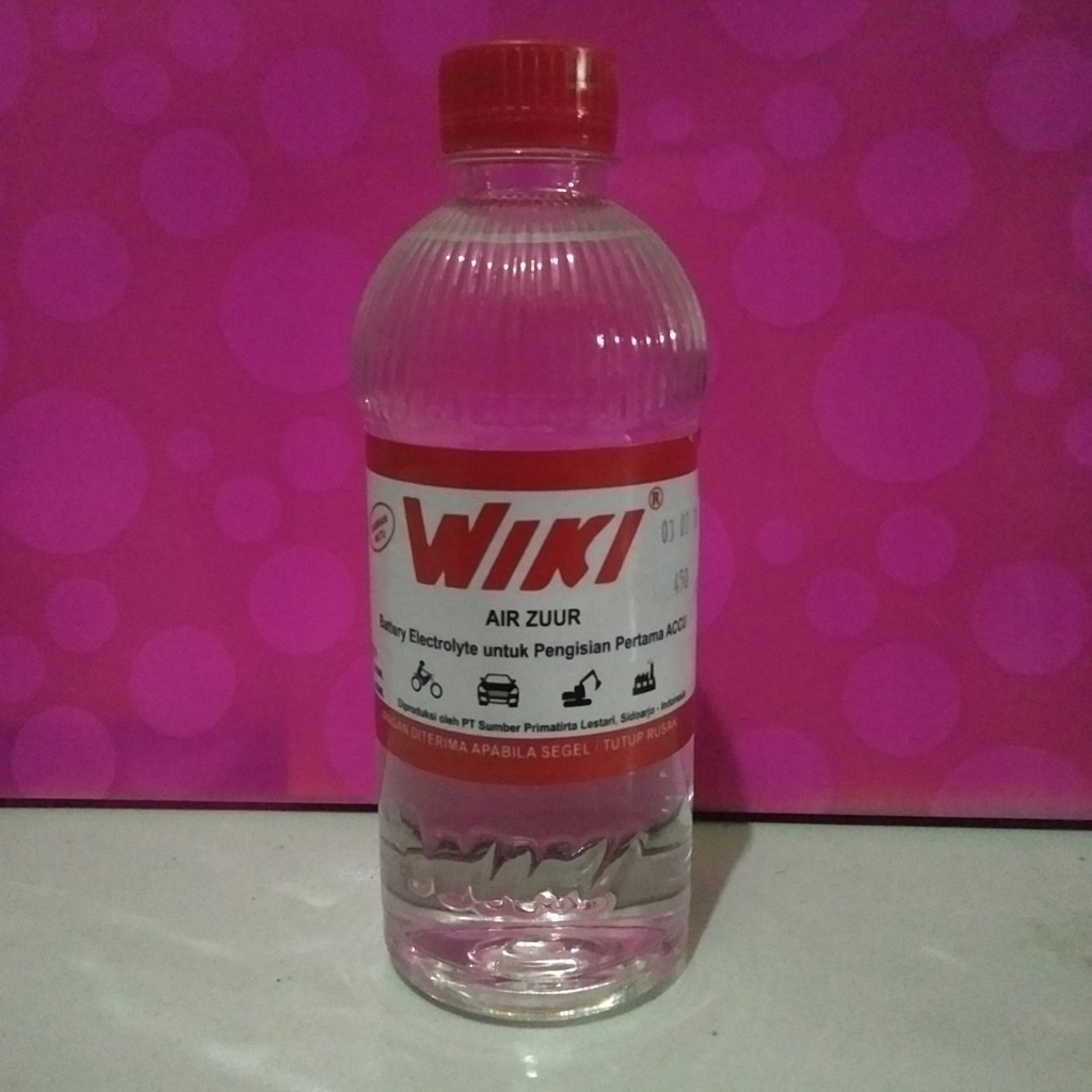 

air zuur ukuran 450ml