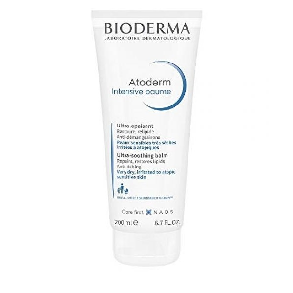 BIODERMA ATODERM INTENSIVE BAUME 200ML 200 ML KRIM LOTION WAJAH KULIT SENSITIF BERMINYAK NORMAL GLOWING