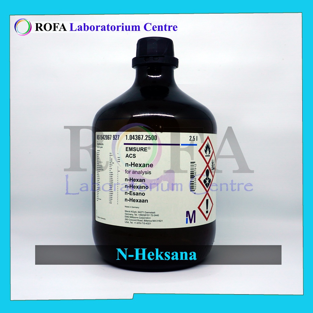 Jual N Hexane N Heksana C6h14 Pro Analis Merck Eceran 100 Ml Shopee Indonesia 8758