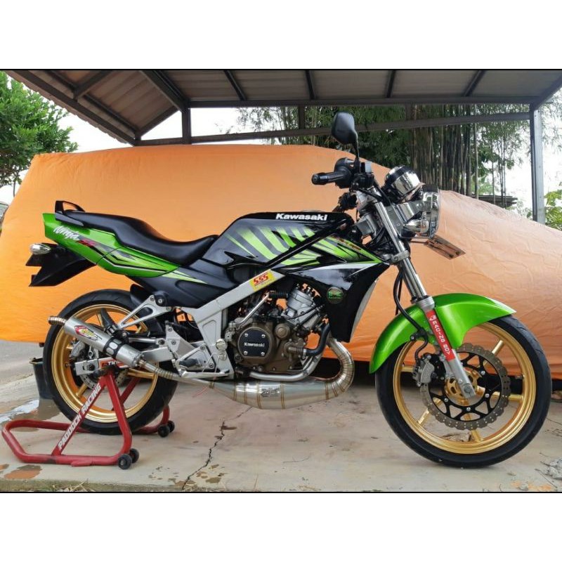 Knalpot Creampie Muffler Jogja Ninja R type Zz1 Stainles