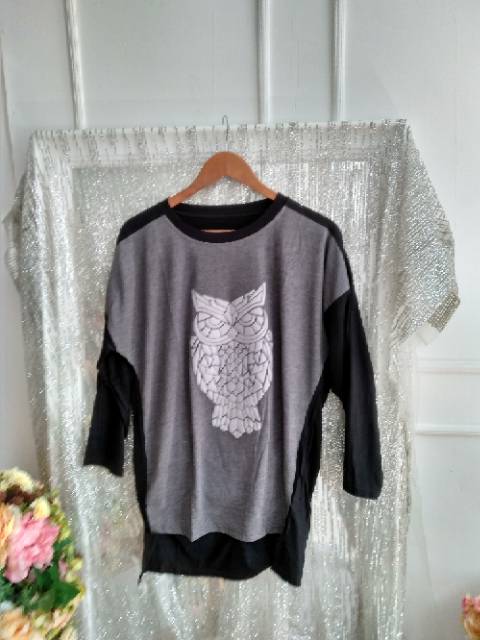 Blouse bigsize jumbo mozaicowl