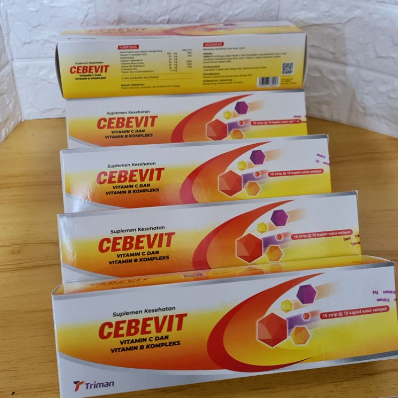 CEBEVIT VITAMIN C 500 mg BOX STRIP MURAH