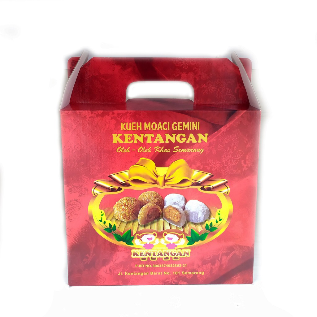 

Kue Mochi Moaci Gemini KENTANGAN - Mochi Asli Semarang - Paket BOX isi 50bj