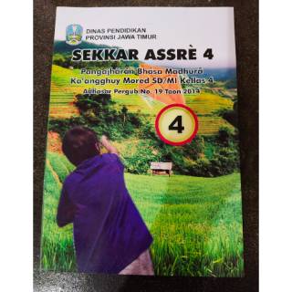 Buku Paket Sekkar Assre Kelas 1 2 3 4 5 6 Sd Buku Paket Bahasa Madura Shopee Indonesia