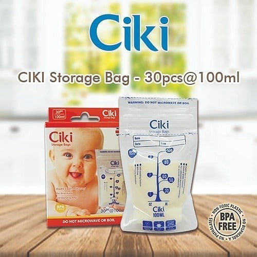 CIKI BREAST MILK BAGS / KANTONG ASI