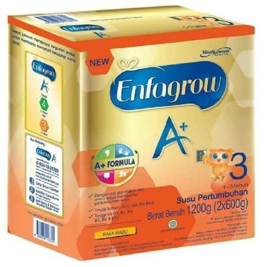 

ENFAGROW A 3 MADU SUSU BOX 1200G 1200 G