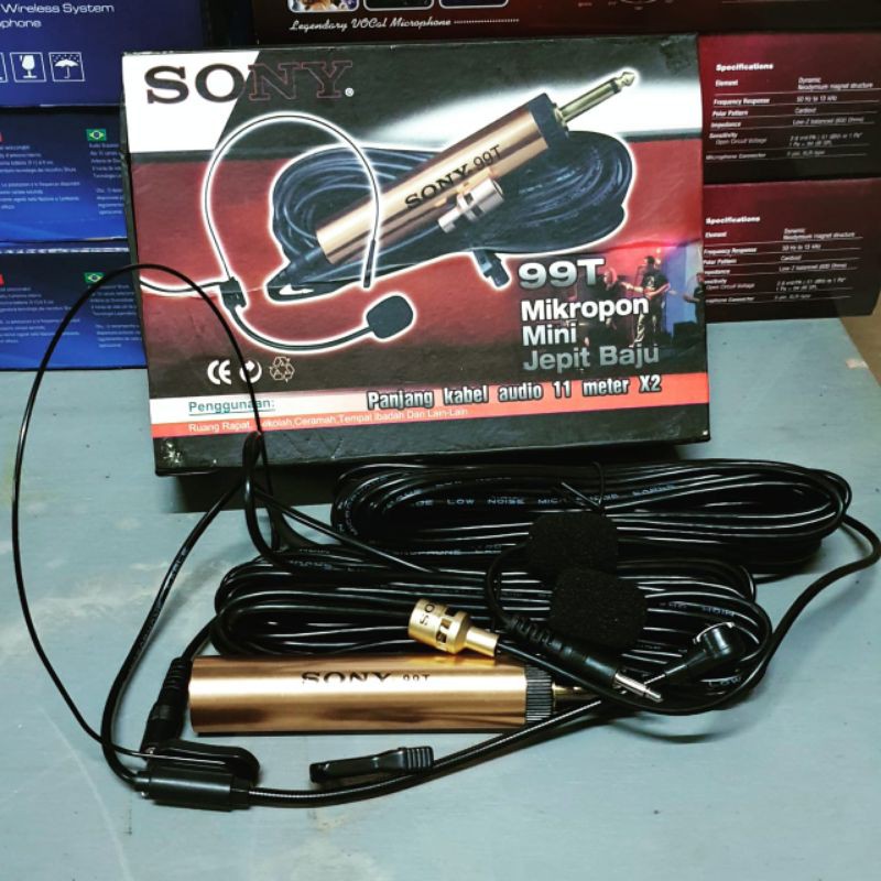 Mic jepit imam,Mic jepit bando Sony SN 99T