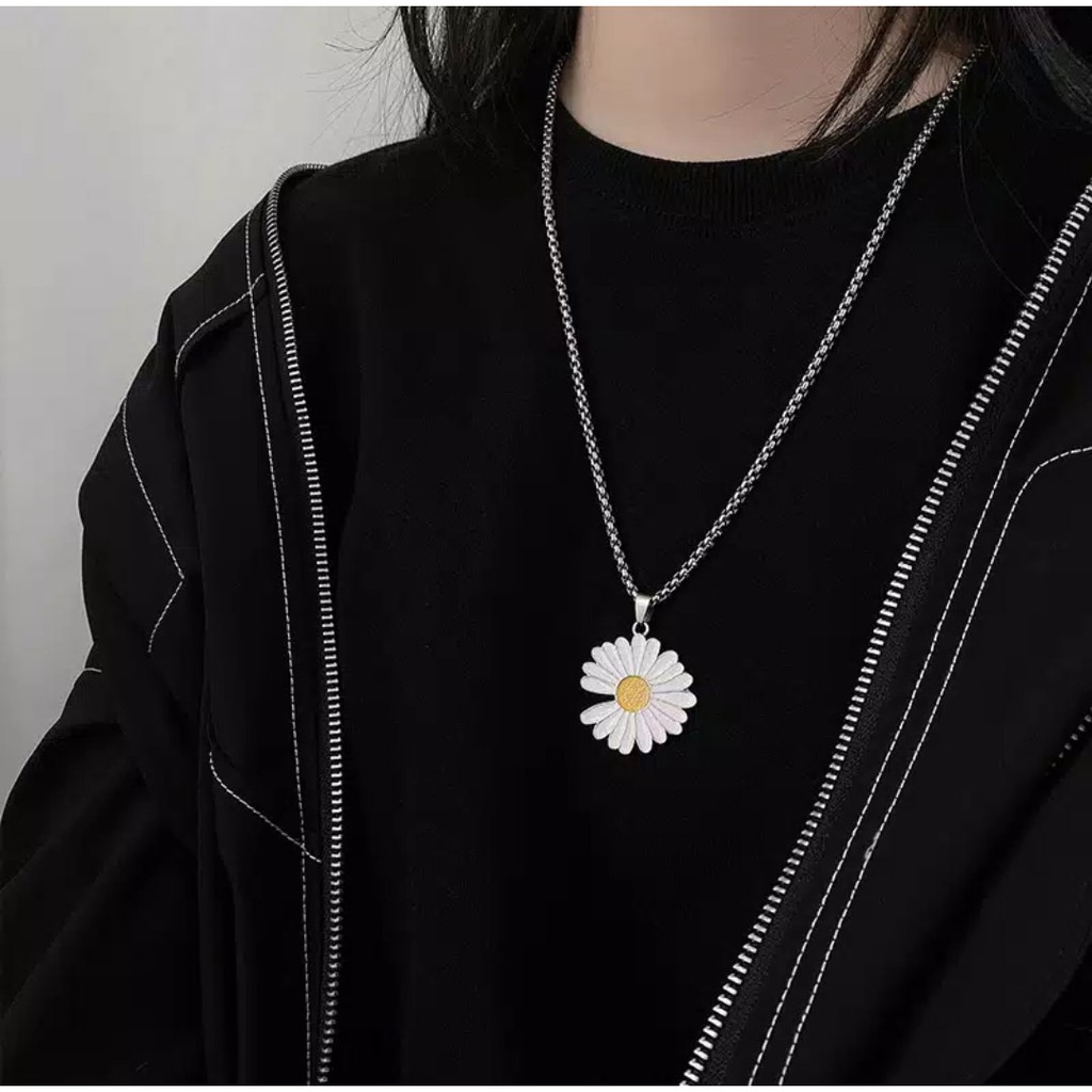 Sunflower Necklace - Perhiasan Kalung - Aksesories