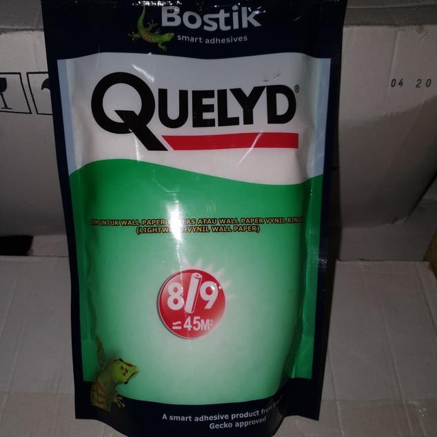 QUELYD Bostik lem wallpaper wall paper lem tembok