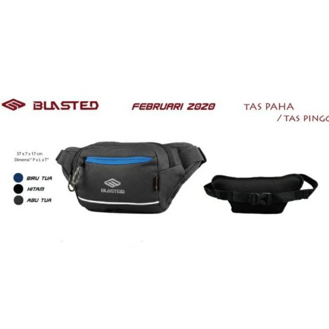 ( HARGA GROSIR ) WAISTBAG ORIGINAL BLASTED WAIST BAG BLASTED ORIGINAL