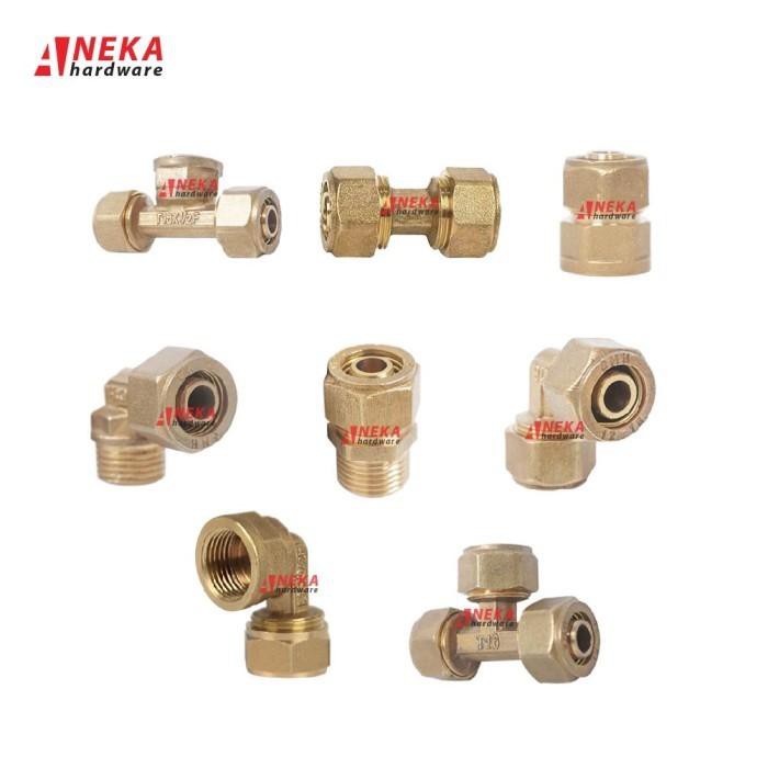Sok Keni Pipa Air Panas / Sok Selang Water Heater Kuningan