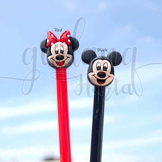 Pulpen Kepala Mouse Girl And Mouse Boy Ballpoint Unik Karakter Tikus GH  307023