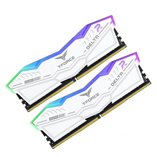 Team Delta RGB DDR5 PC51200 6400MHz Dual Channel 32GB (2x16GB) White