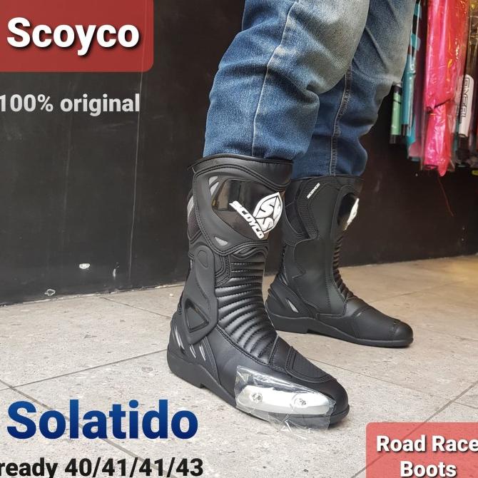 Sepatu Boots Scoyco Bikers Boots touring