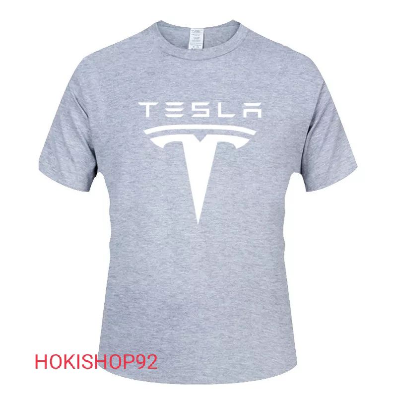 HOKISHOP92 ~ KAOS PRIA TERBARU TESLA LENGAN PENDEK KAOS OBLONG TERMURAH