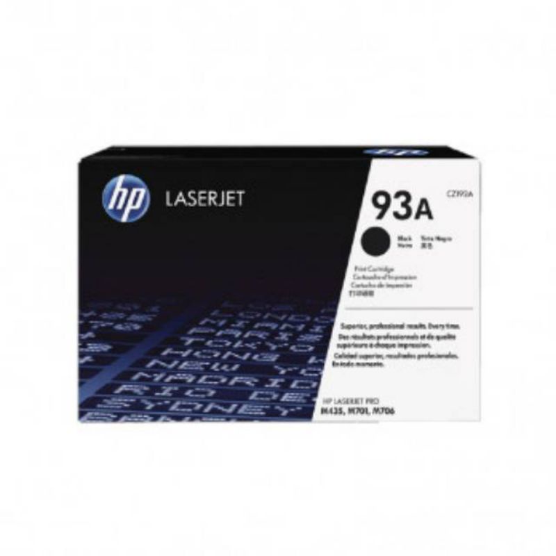 Toner Hp 93A Black Original