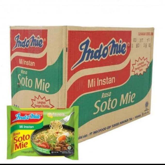 

Indomie kuah rasa soto