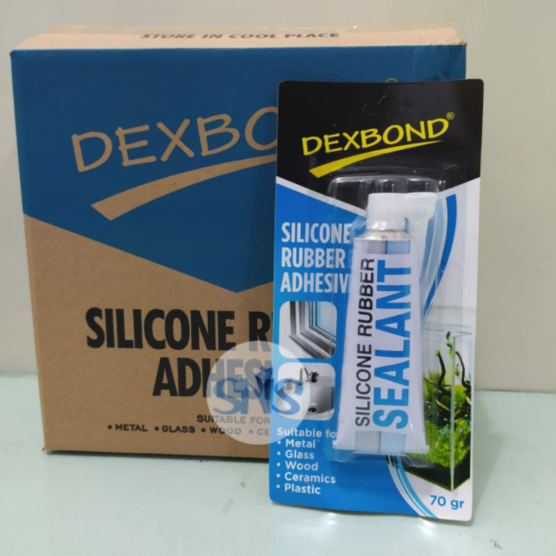 

Lem kaca lem aquarium dexbond sillicone sealant tubbe besar dexbond