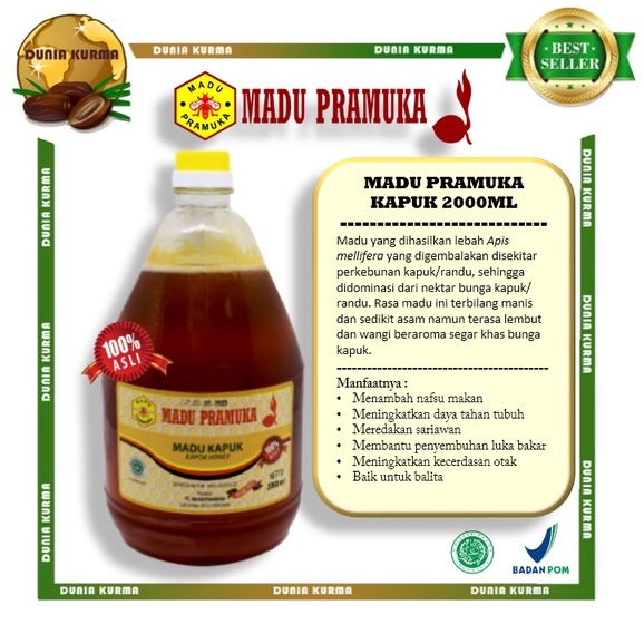 

MADU PRAMUKA KAPUK 2 LITER