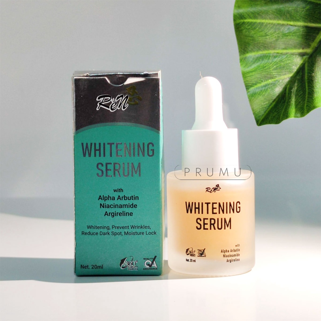 REN Whitening Serum 20ml - Serum Wajah - Pencerah Wajah - Serum Muka