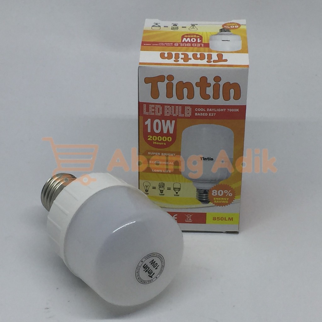 Jual Tintin W Watt Lampu Kapsul Led Bohlam Capsule Bulb Putih Sni