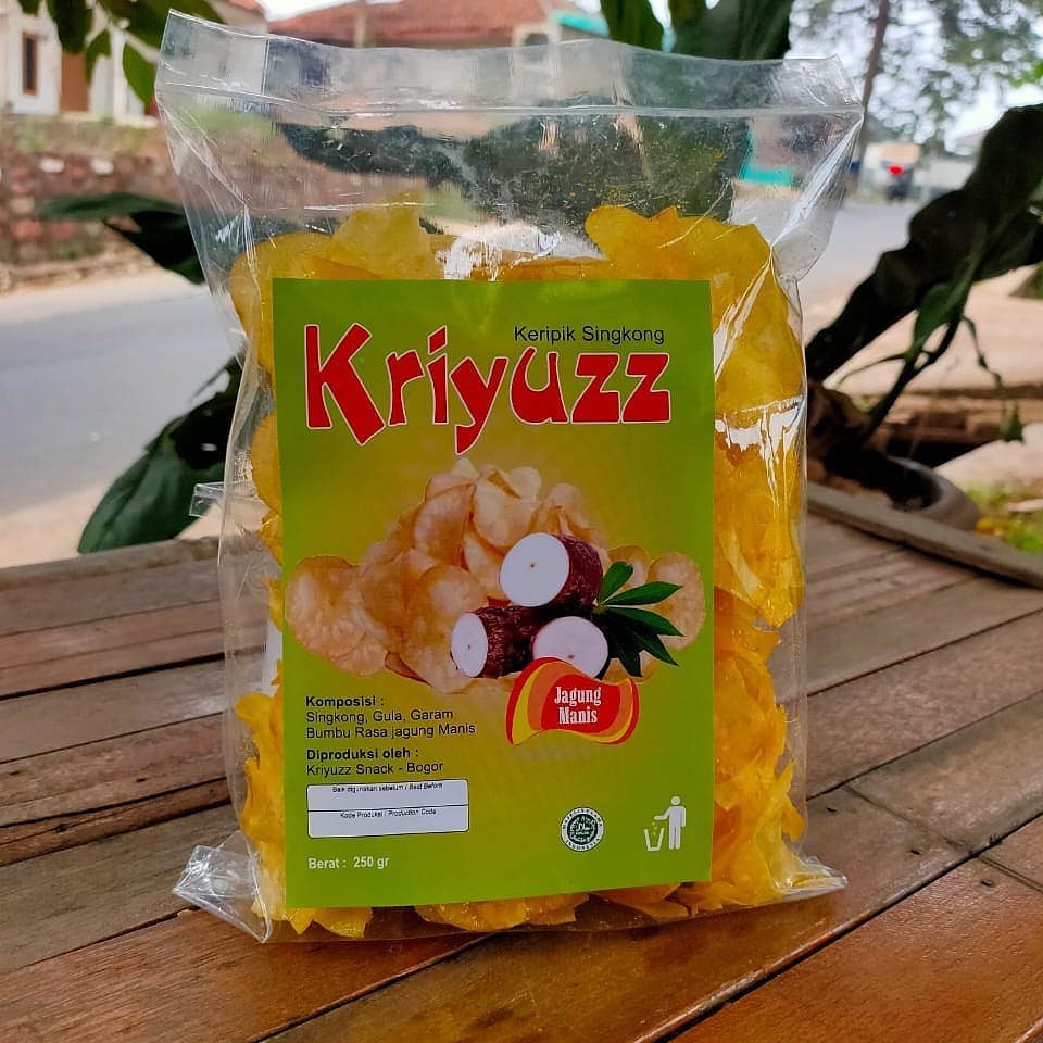 

Kriyuzz Keripik Singkong Jagung Manis