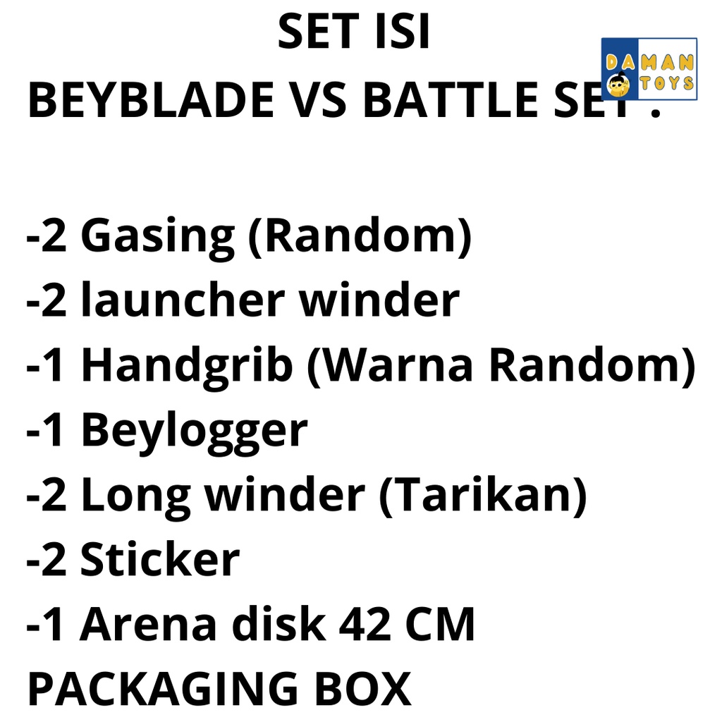 [PROMO] Mainan Gasing Beyblade VS Battle Set Valkyrie Spriggan Arena Gangsing Byblade Kado Hadiah Anak Laki