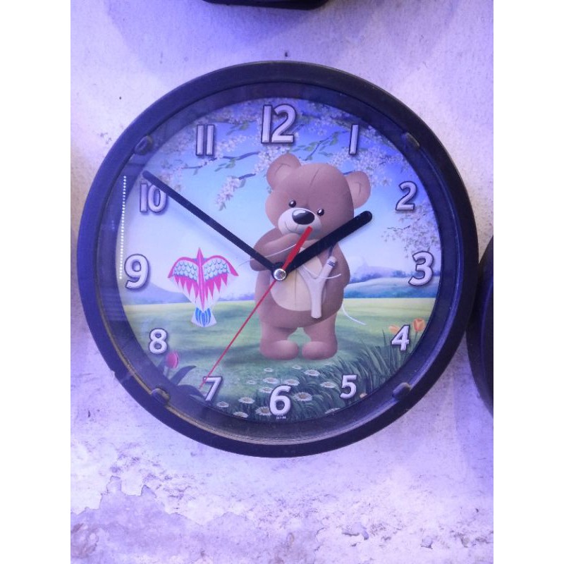 JAM DINDING ONTIME KARTUN LUCU BERUANG