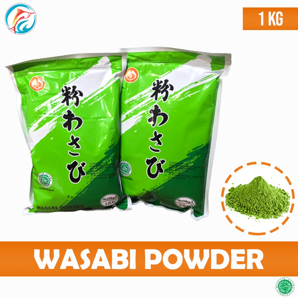 

Wasabi Powder / Bubuk Wasabi 1 kg | Wasabi Sushi