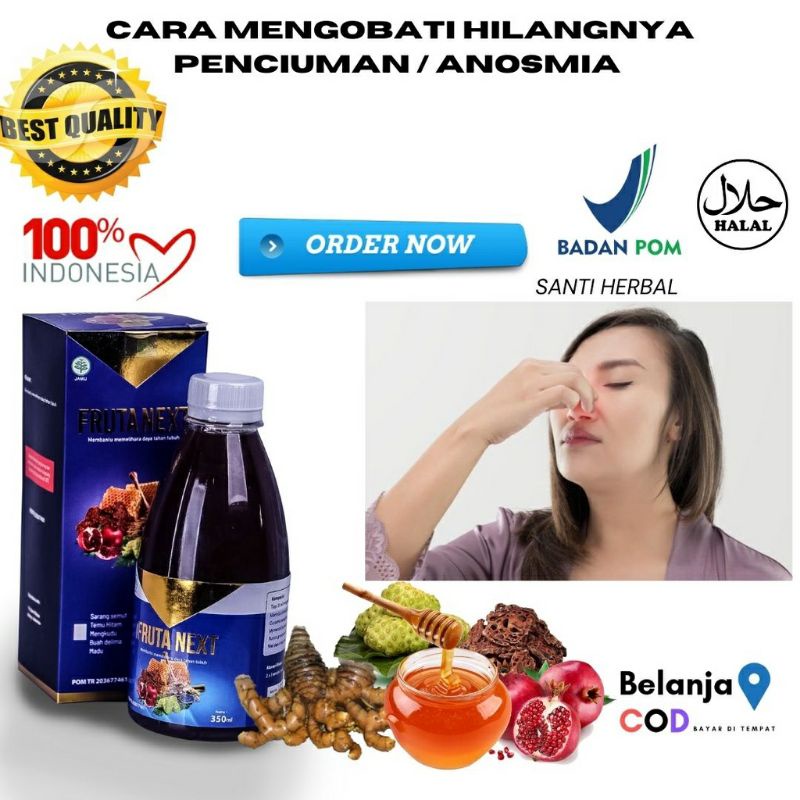 cara mengobati hilangnya penciuman / anosmia