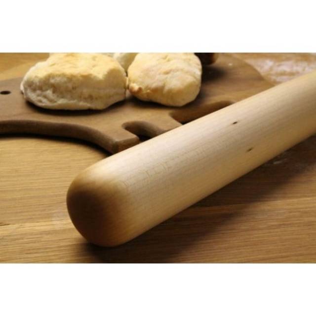 Rolling Pin Wooden Stick, Kayu, Penggiling Adonan Cake / Snack / Cookies