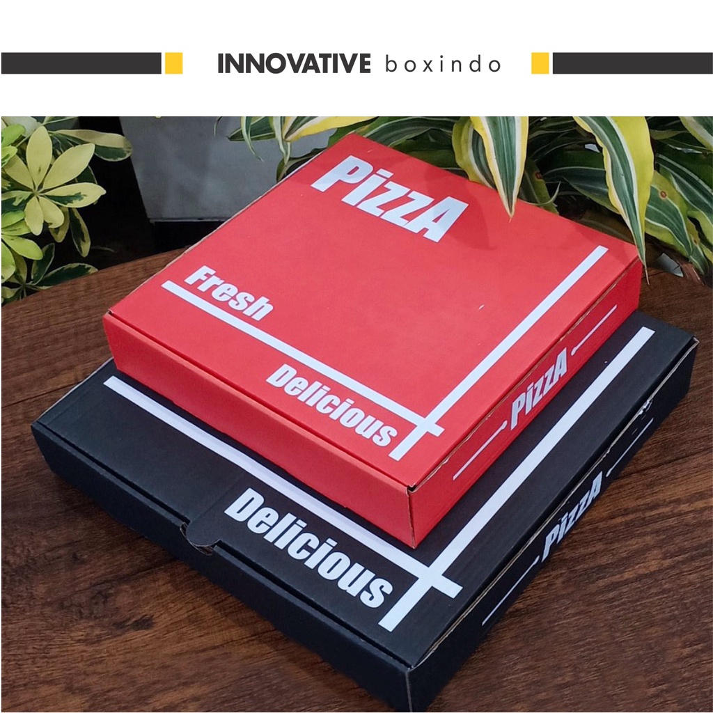 

Kardus/Box Pizza 21x21x4cm LD Premium E Flute