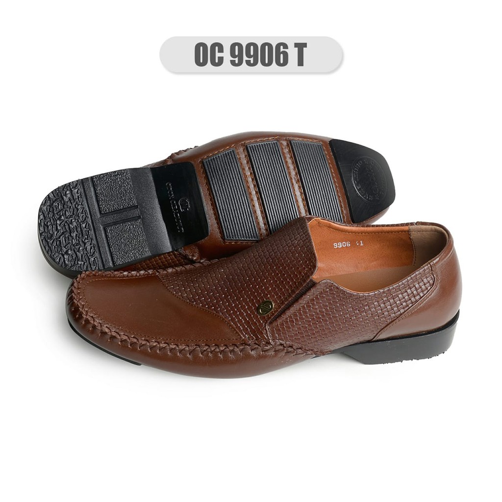 SEPATU KASUAL KULIT/ SLIP ON/ SEPATU SANTAI PRIA / ODON CIBADUYUT/ SEPATU OC 9906