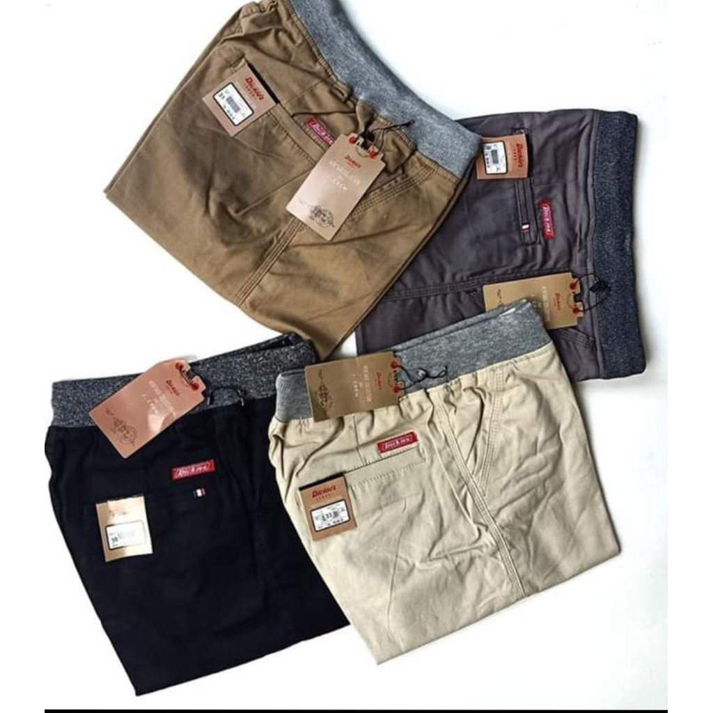 CELANA CHINO PENDEK PRIA PINGGANG KARET RIP BAHAN MELAR CELANA CHINO PENDEK PRIA PINGGANG KARET RIP BAHAN MELAR