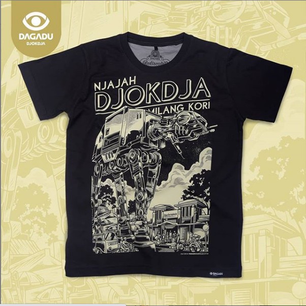 DAGADU DJOGJA / KAOS ASLI JOGJA / TSHIRT DAGAGU DJOGJA ASLI ORI