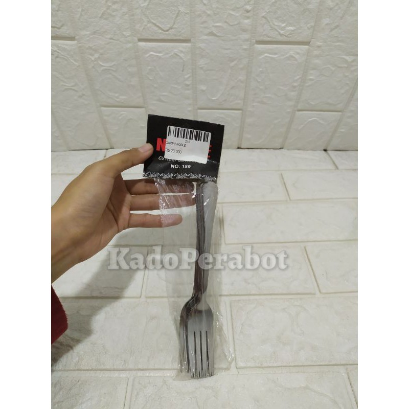 Garpu noble 6 pcs - garpu rumah makan - garpu makan set - garpu makan