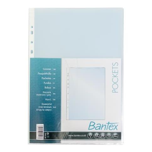 

BAYAR COD Bantex Pocket Antiglare 20 Sheets 0.09mm thickness Folio #8045 08 PROMO Kode 560