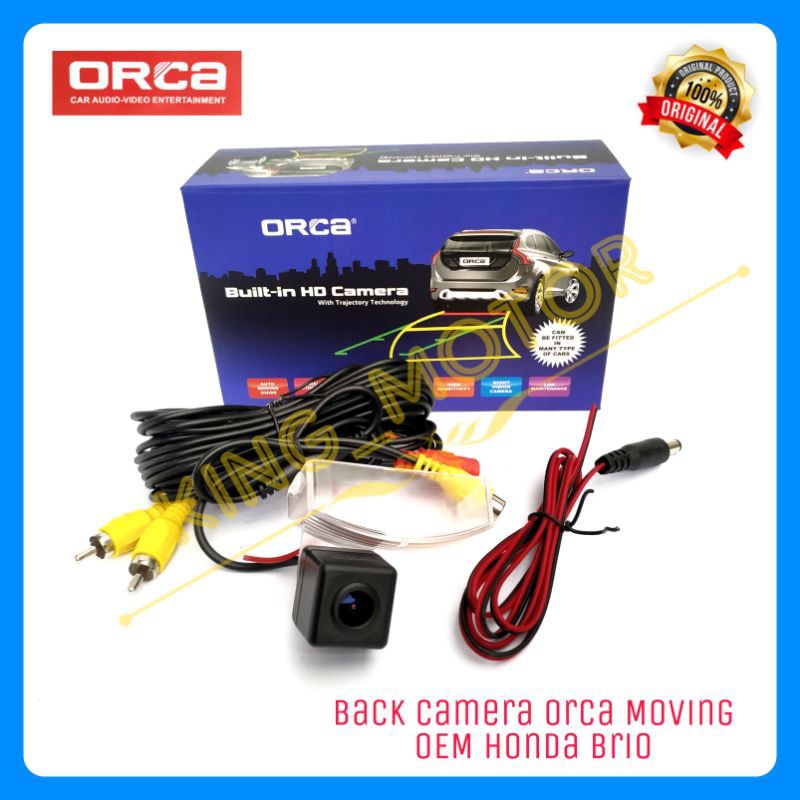 Camera/Kamera Mundur Parkir ORCA OEM Honda Brio (Moving)