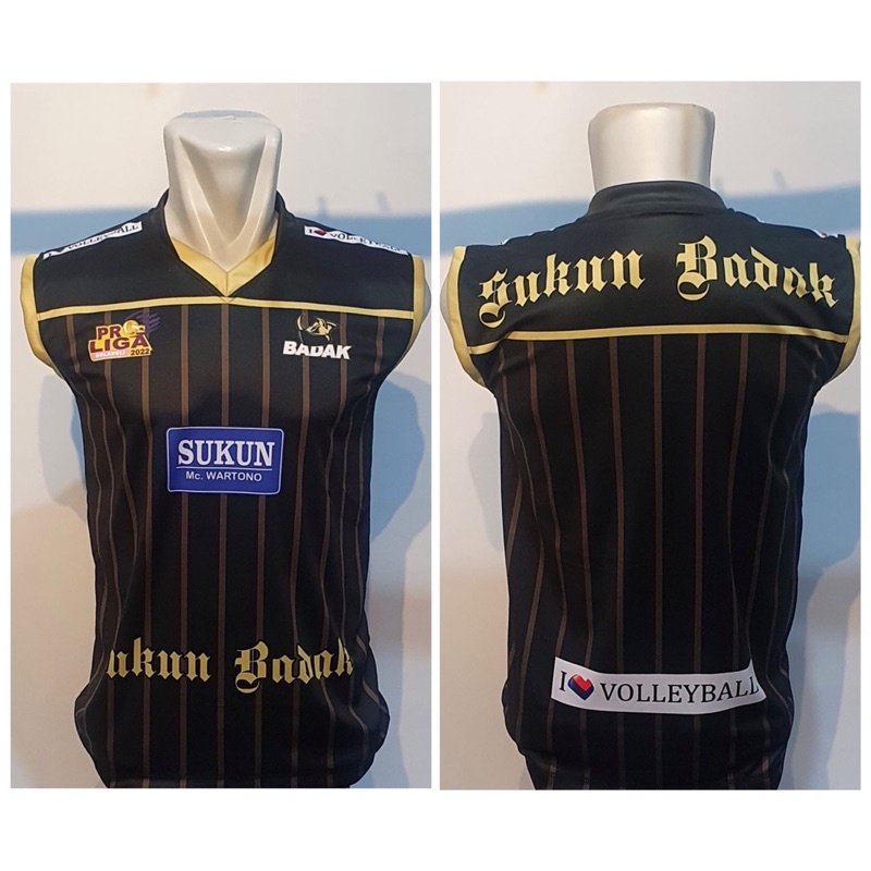 jersey full printing sukun badak proliga terbaru 2022 jersey volly proliga lengan dan singlet