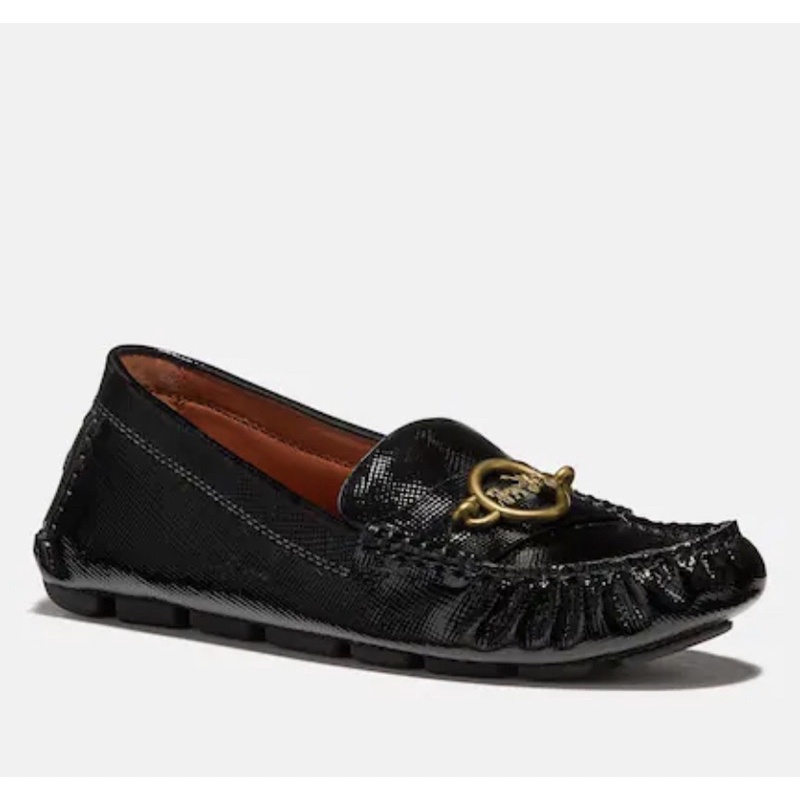 Sepatu Wanita Coach Margot Loafer Black New Authentic