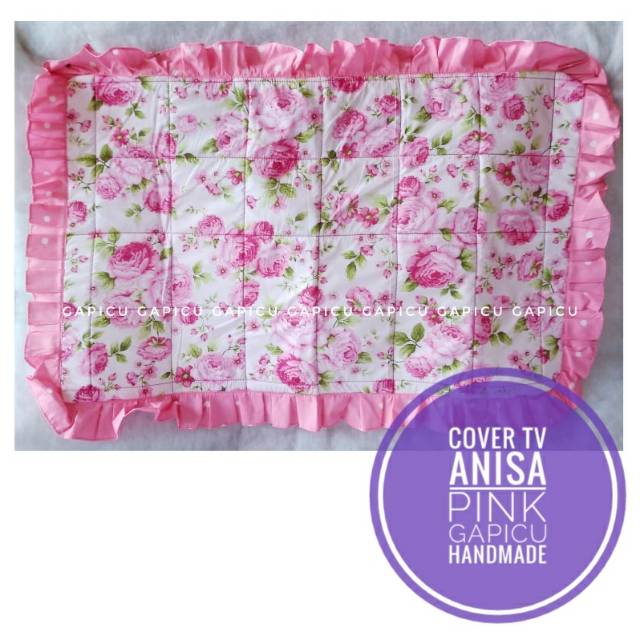 CtvAnisa sarung cover tutup bando tv led lcd flat 32" 21" 24" 40" inch samsung polytron sharp akari