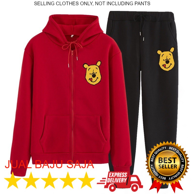 ⭐️⭐️⭐️⭐️⭐️ JUAL BAJU SAJA ... HOODIE  Piece Set Top+ Casual Tracksuit Man Suits Hoodies set Fashion 