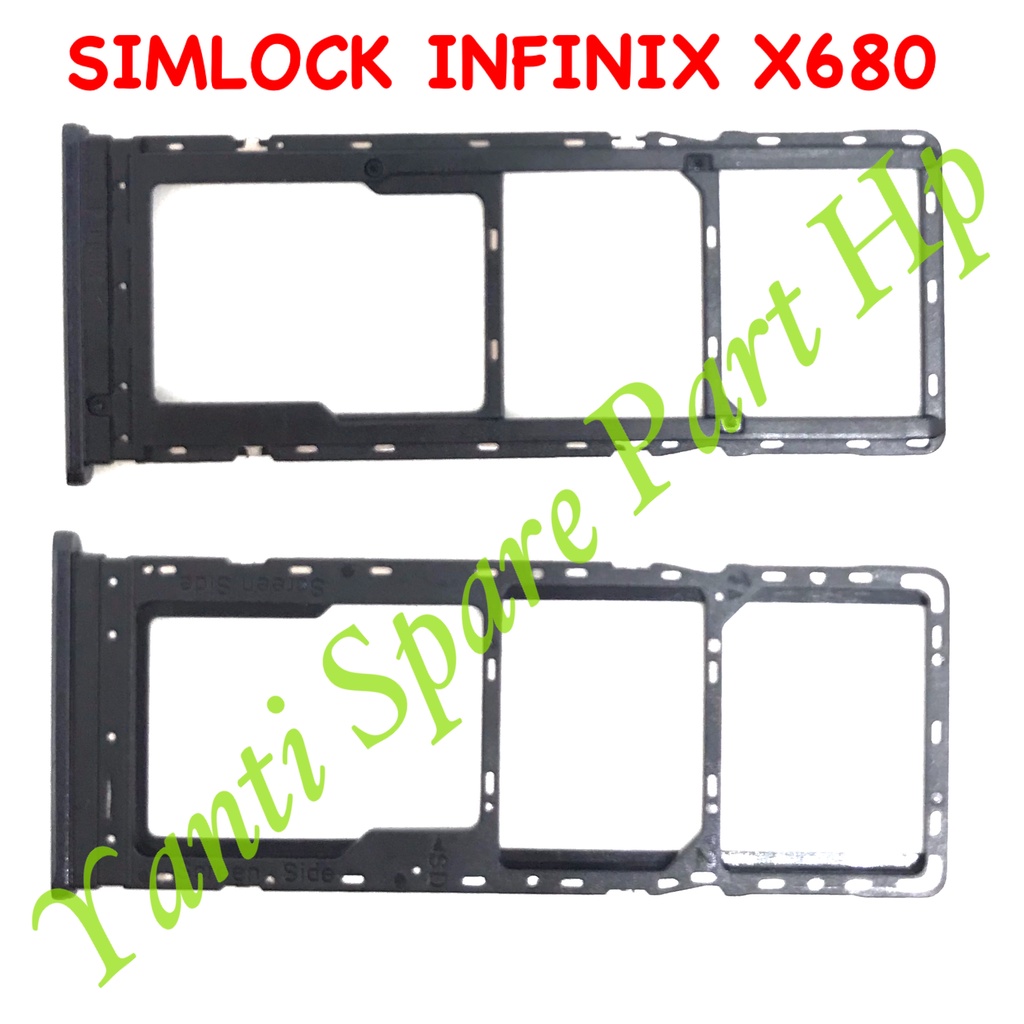 Simtray Sim Lock Infinix Hot 9 Play X680 Original Terlaris New