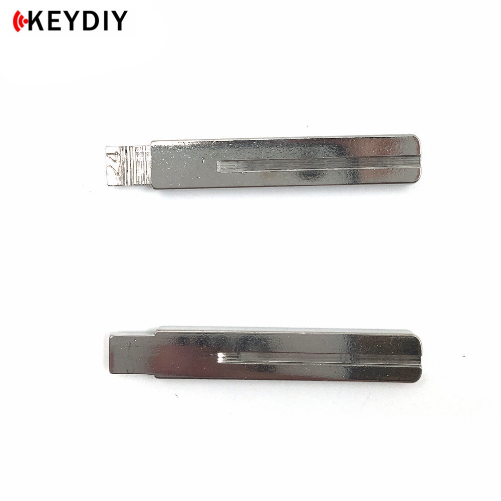 Keydiy 10pcs / lot Kunci Remote Control Pengganti Model Flip Bahan Metal Polos KD / Volvo S80 24# Kipas Angin Mini Portable Untuk Fuhao